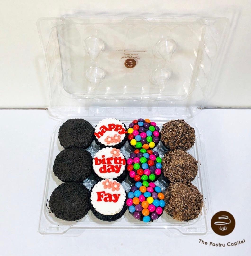 Birthday Message Cupcake Collection