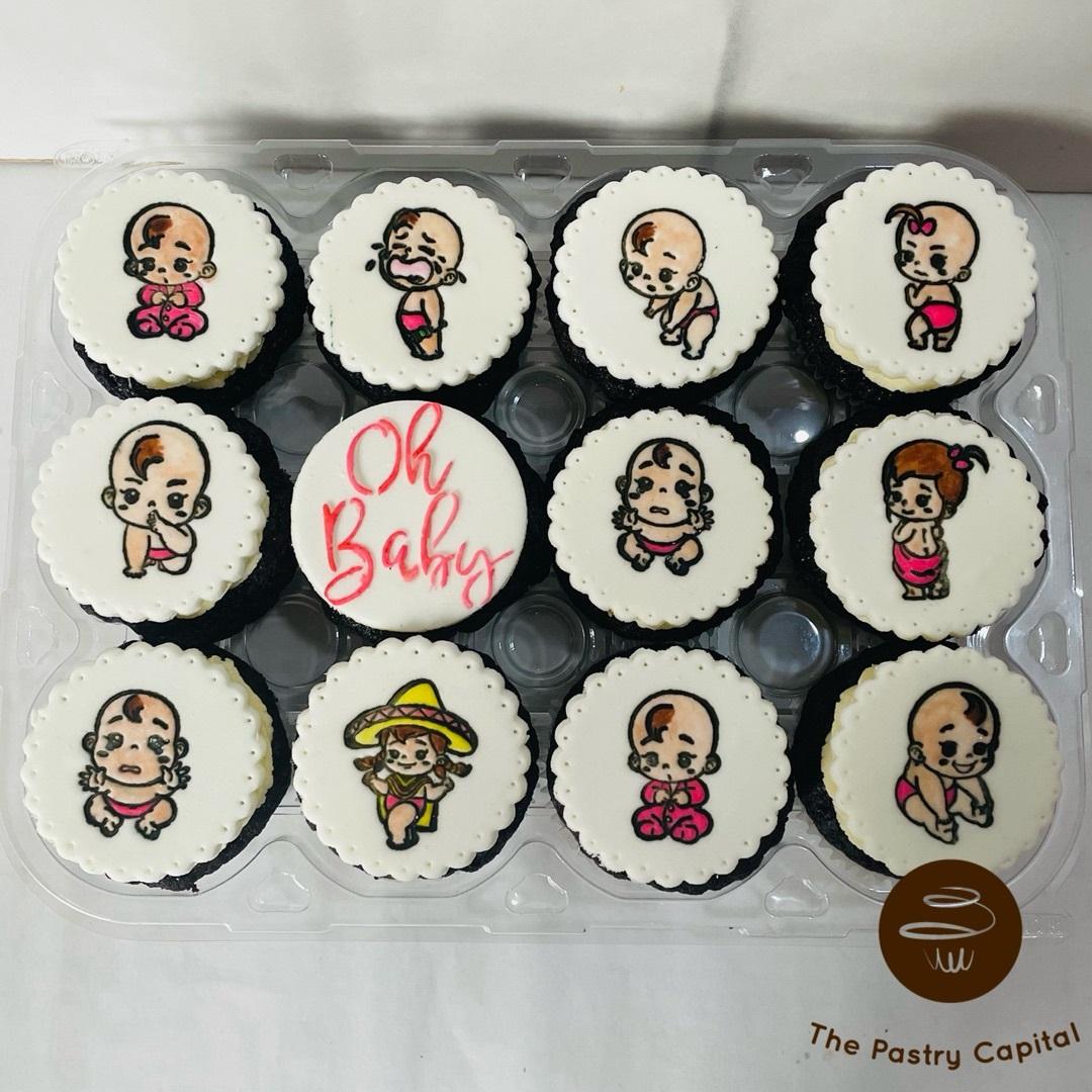 Adorable Baby Celebration Cupcakes