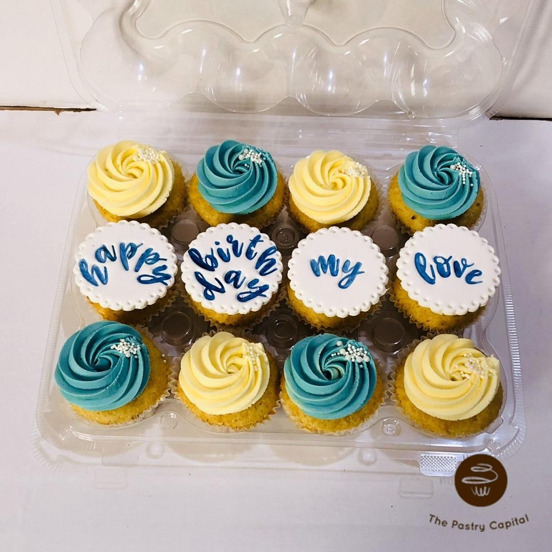 Happy Birthday My Love Cupcake Set